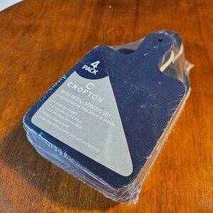 Crofton Mini Wood Serving Set 4 Piece Set